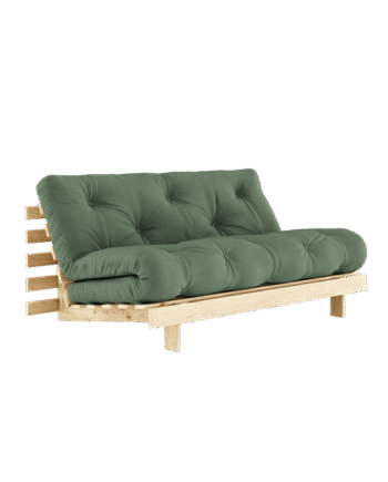 Karup Design Roots Sovesofa Med Madras 160x200 756 Olive Green Raw