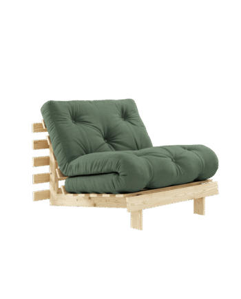 Karup Design Roots Sovesofa Med Madras 90x200 756 Olive Green Raw