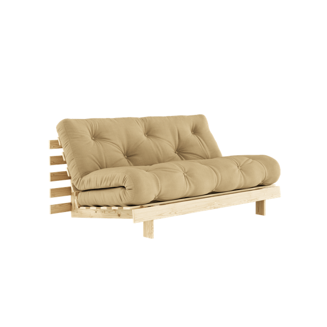 Karup Design Roots Sovesofa Med Madras 160x200 758 Wheat Beige Raw