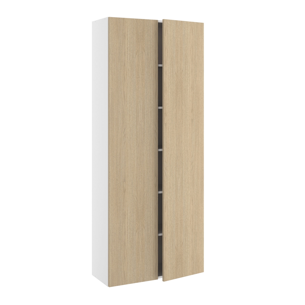 Kitchn 80 Cm Bredt Højskab Med Hylder