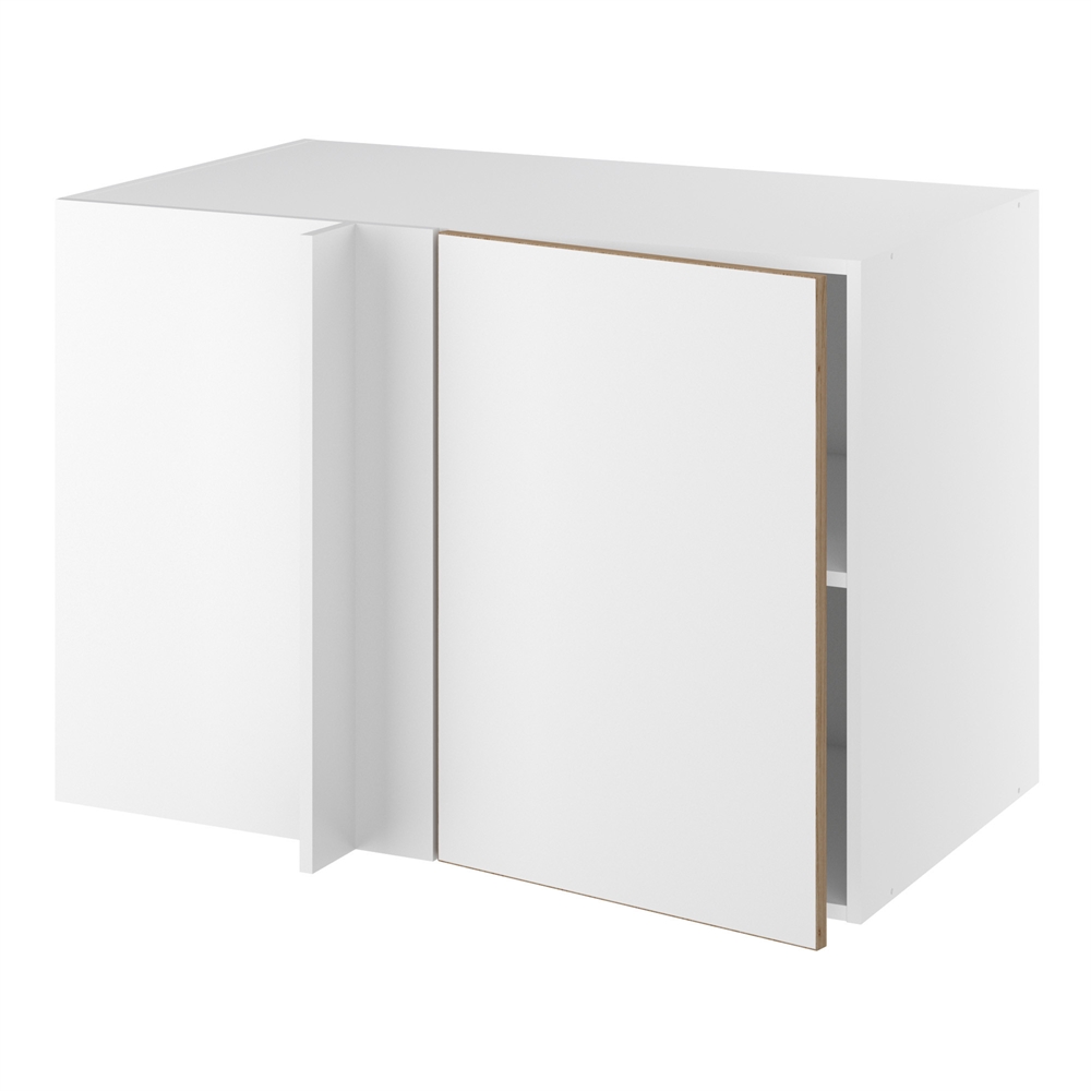 Kitchn Hjørneindstiksskab Hylde Og Blændplade :600 Låge 496 Mm Min 1150 Mm Fra Væg :704 :580 :1000
