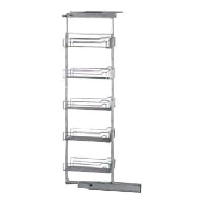 Kitchn Udtræk Højskab Silver Lux :400