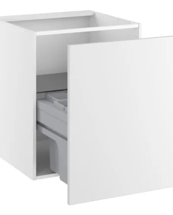 Kitchn Vaskeskab   Luksusaffaldsudtræk   Spande   Låge    700 Udtræk    450 Mm   :704  :580  :600