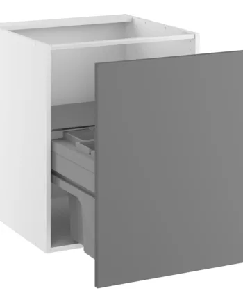 Kitchn Vaskeskab   Luksusaffaldsudtræk   Spande   Låge    700 Udtræk    450 Mm   :704  :580  :600