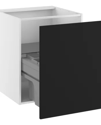 Kitchn Vaskeskab   Luksusaffaldsudtræk   Spande   Låge    700 Udtræk    450 Mm   :704  :580  :600