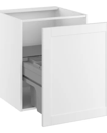 Kitchn Vaskeskab   Luksusaffaldsudtræk   Spande   Låge    700 Udtræk    450 Mm   :704  :580  :600