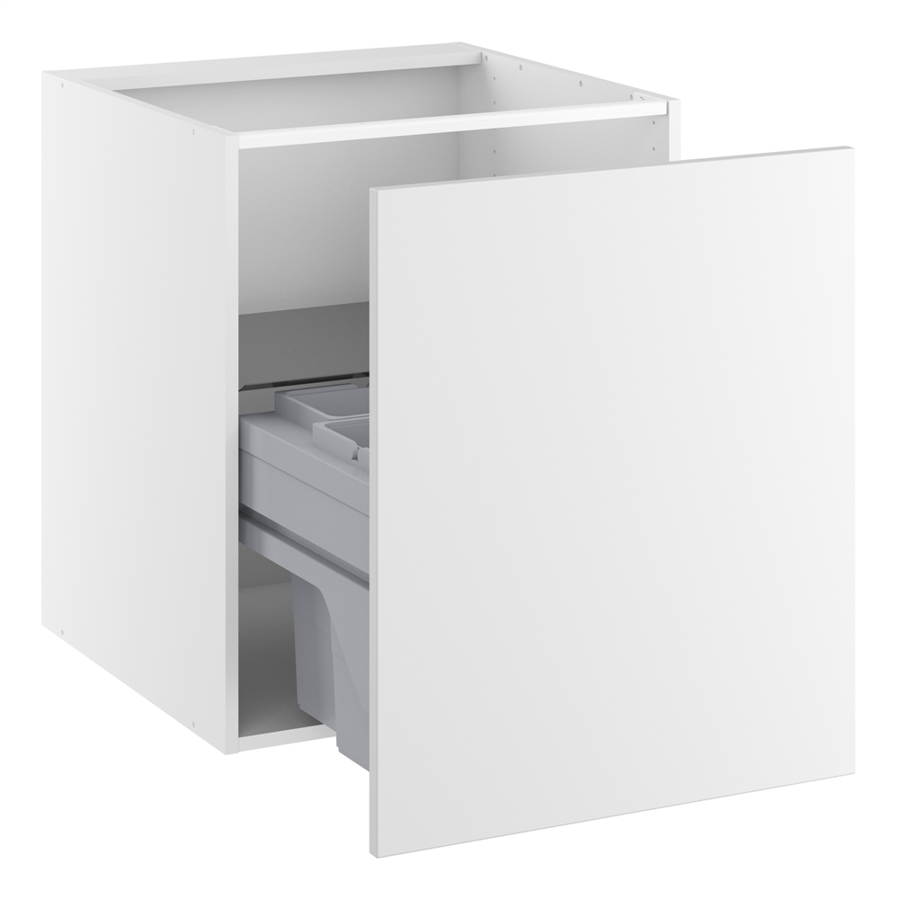 Kitchn Vaskeskab Luksusaffaldsudtræk Spande Låge 700 Udtræk 450 Mm :704 :580 :600