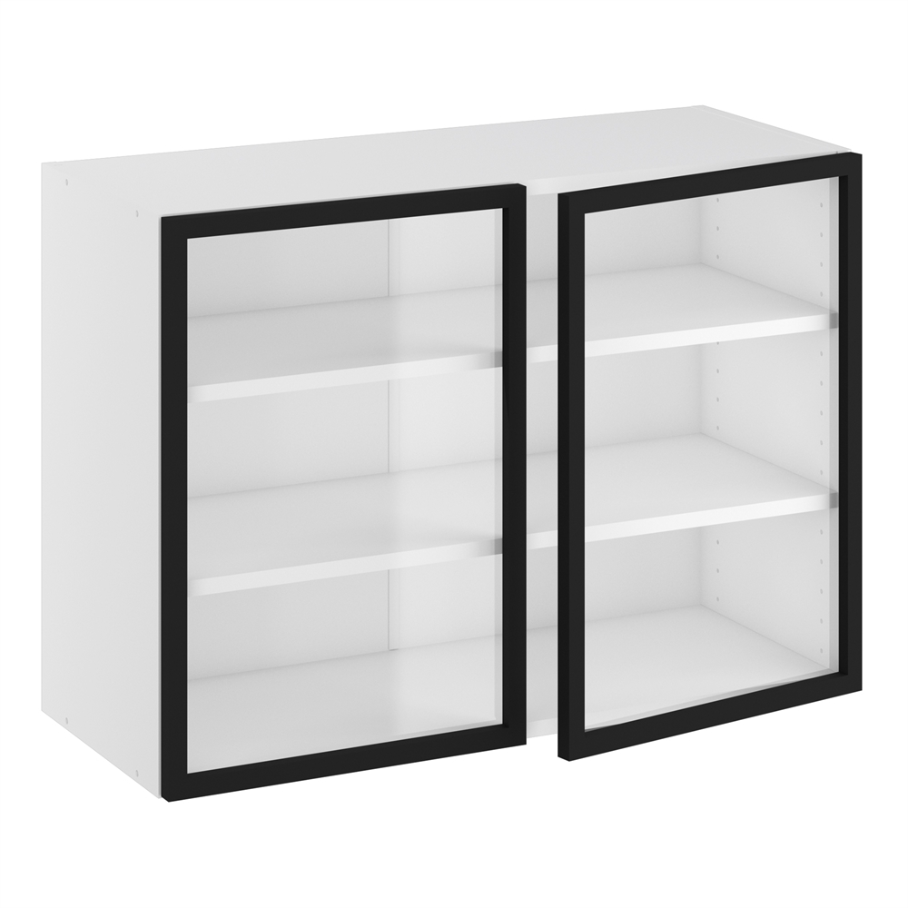 Kitchn Vitrineskab Alu Hylder Låger :576 :320 :800