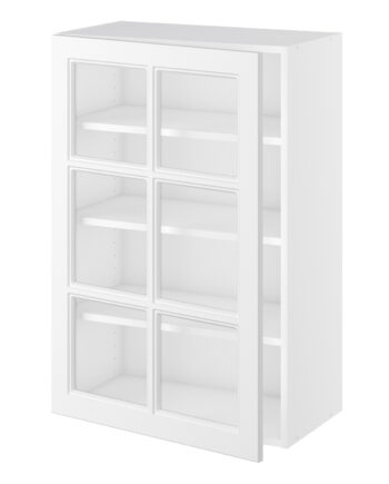 Kitchn Vitrineskab   Hylder Og   Låge  :896  :320  :400
