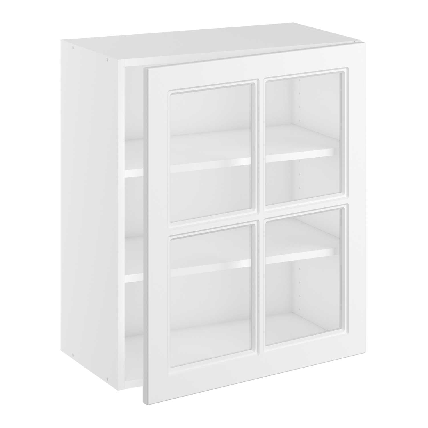 Kitchn Vitrineskab Hylder Og Låge :704 :320 :400