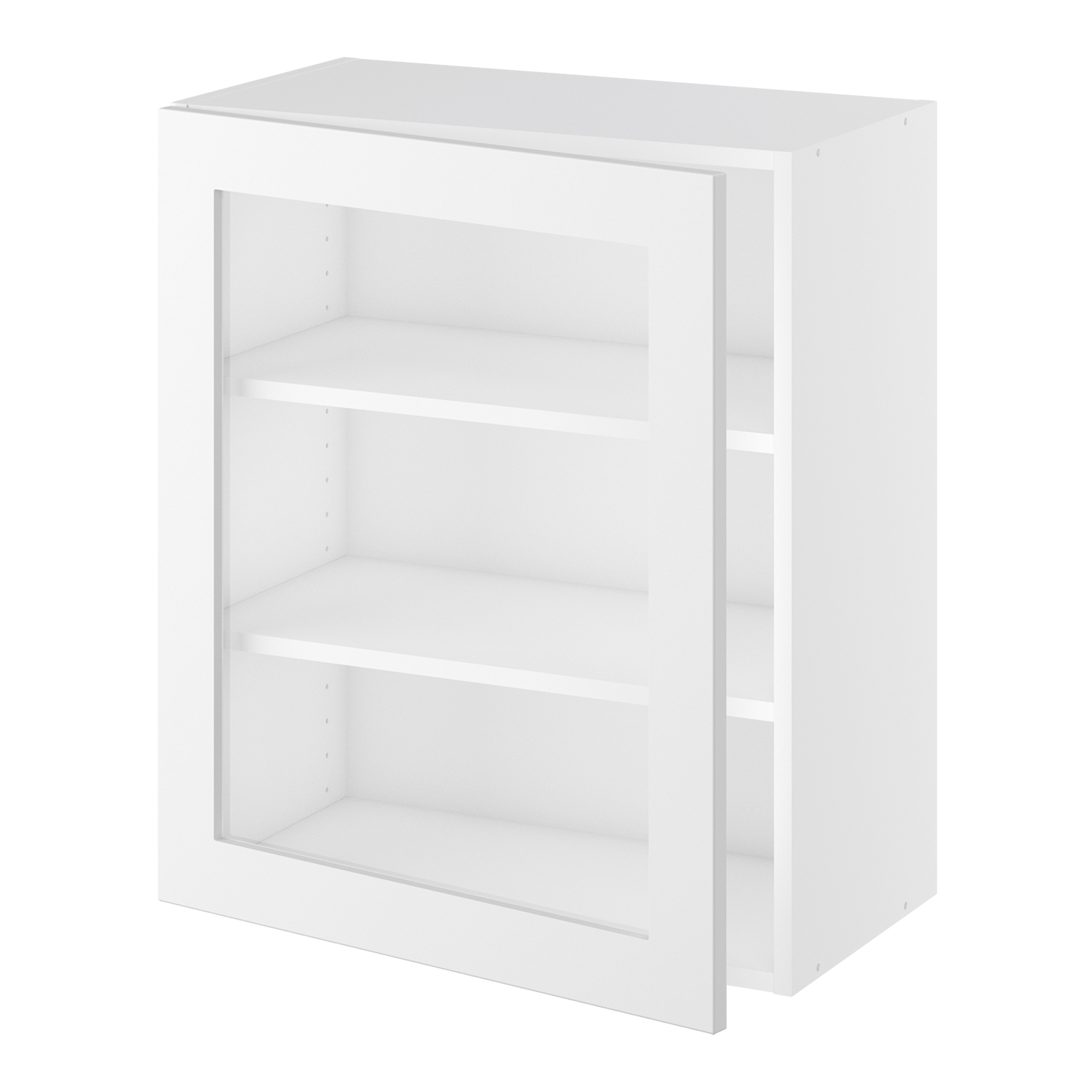 Kitchn Vitrineskab Hylder Og Låge :704 :320 :400