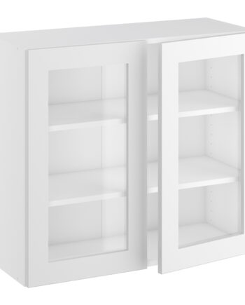 Kitchn Vitrineskab   Hylder Og   Låger  :704  :320  :800