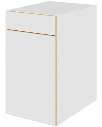 Multi-living Hyldeskab  : 70   Cm  : 60   Cm   Låge   Skuffe Fuldudtræk Softluk