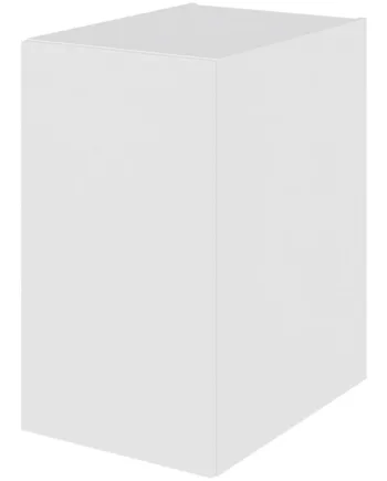 Multi-living Køkken Grydeskab   Malet Hvid Front Underskab  : 70   Cm  : 60   Cm  Inklusiv   Udtræksriste Bredde: 40 Cm