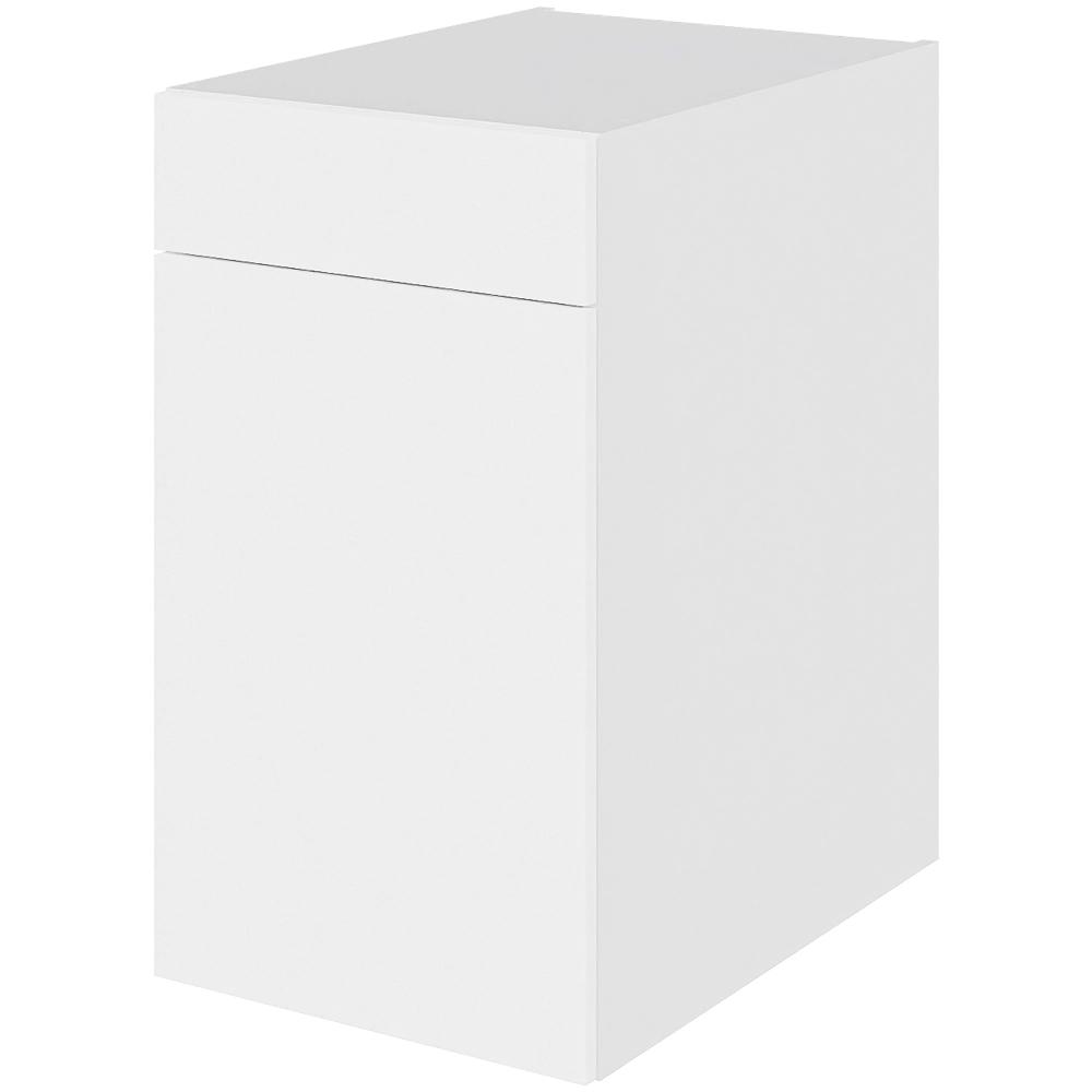 Multi-living Køkken Hyldeskab Cibo Bianco : 70 Cm : 60 Cm Låge Skuffe Fuldudtræk Softluk Bredde: 40 Cm