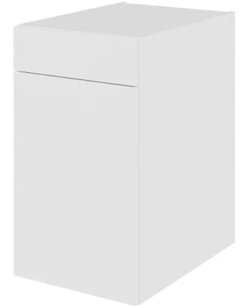 Multi-living Køkken Hyldeskab   Malet Hvid Front  : 70   Cm  : 60   Cm   Låge   Skuffe Deludtræk Softluk Bredde: 40 Cm