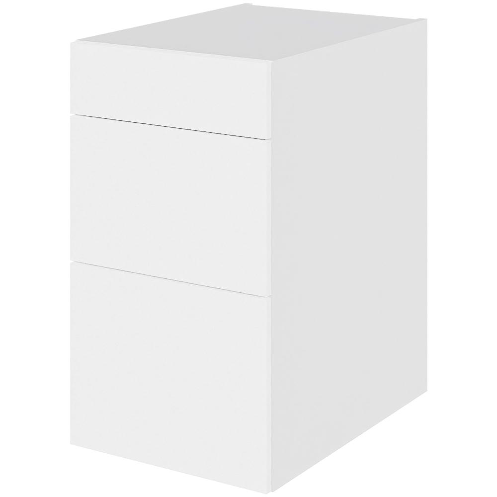 Multi-living Køkken Skuffeskab Cibo Bianco : 70 Cm : 60 Cm Skuffer Fuldtudtræk Softluk Bredde: 40 Cm