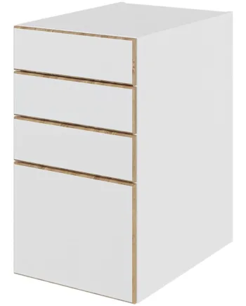 Multi-living Køkken Skuffeskab   London  : 70   Cm  : 60   Cm   Skuffer Deludtræk Softluk Bredde: 40 Cm