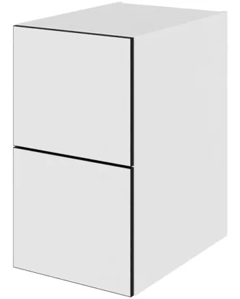 Multi-living Køkken Skuffeskab   White Black Line  : 70   Cm  : 60   Cm    Skuffer Fuldudtræk Softluk Bredde: 40 Cm