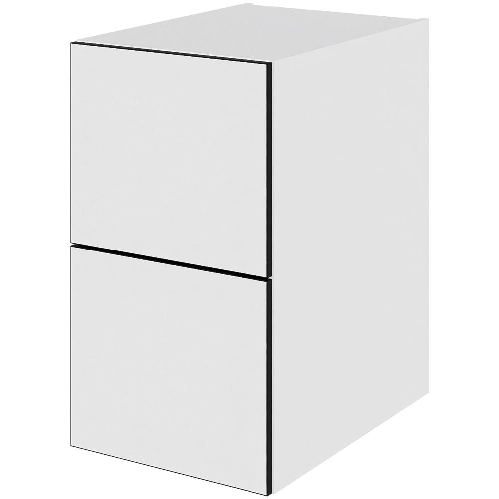 Multi-living Køkken Skuffeskab White Black Line : 70 Cm : 60 Cm Skuffer Indvendig Bakke Bredde: 40 Cm
