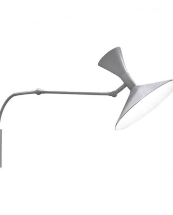 Nemo Lampe De Marseille Mini Væglampe Mat Grå