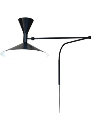 Nemo Lampe De Marseille Væglampe Sort