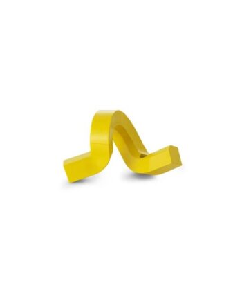Normann Copenhagen Crooked One Lysestage Gul