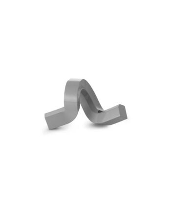 Normann Copenhagen Crooked One Lysestage Varm Grå