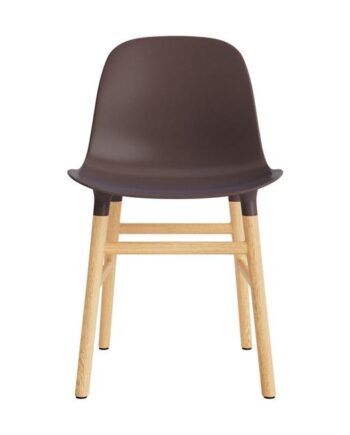 Normann Copenhagen Form Spisebordsstol Brun Eg
