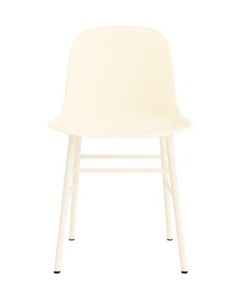 Normann Copenhagen Form Spisebordsstol Crème Stål