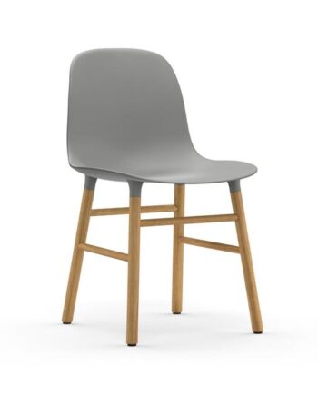Normann Copenhagen Form Spisebordsstol Grå Egetræ