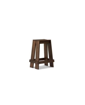 Normann Copenhagen Let Barstol H65 Brunlakeret Ask