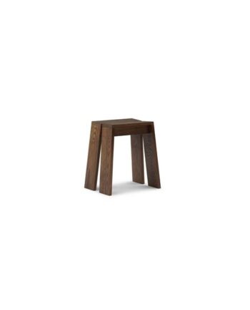 Normann Copenhagen Let Skammel Eg Brunlakeret Ask