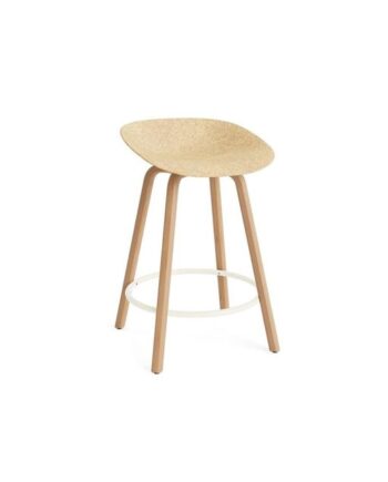 Normann Copenhagen Mat Barstol 65 Cm Bøg Creme Hemp