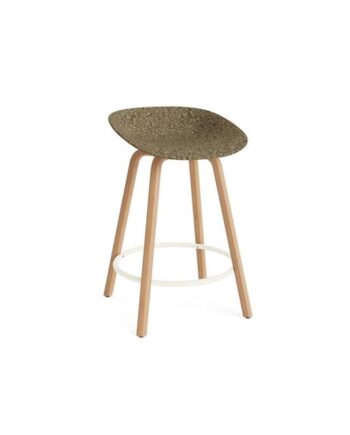 Normann Copenhagen Mat Barstol 65 Cm Bøg Creme Seaweed