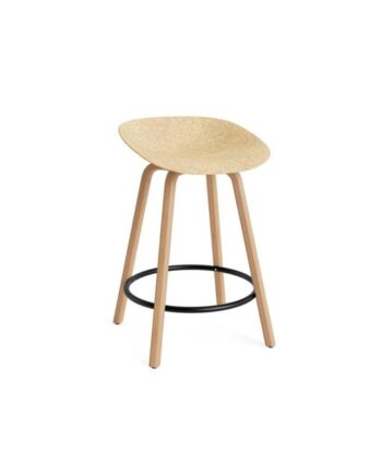 Normann Copenhagen Mat Barstol 65 Cm Bøg Sort Hemp