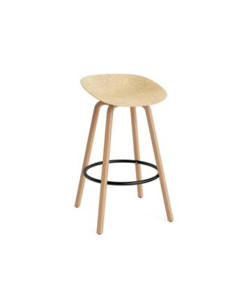 Normann Copenhagen Mat Barstol 75 Cm Bøg Sort Hemp