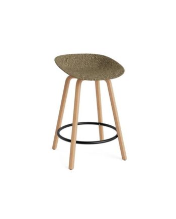 Normann Copenhagen Mat Barstol 65 Cm Bøg Sort Seaweed