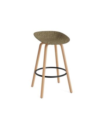 Normann Copenhagen Mat Barstol 75 Cm Bøg Sort Seaweed