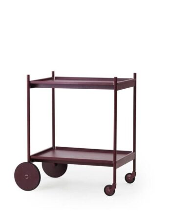 Normann Copenhagen Rul Rullevogn Burgundy