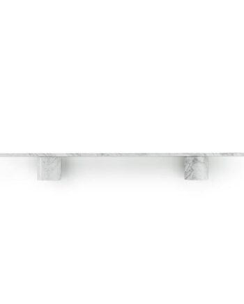 Normann Copenhagen Sten Hylde 120 Cm Hvid Marmor