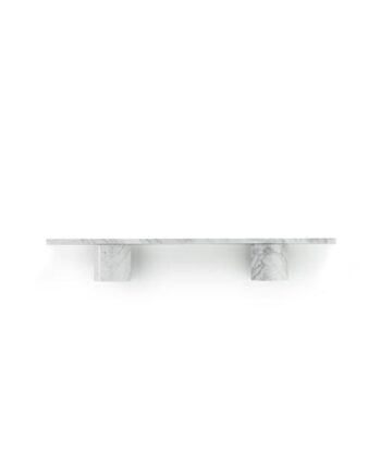 Normann Copenhagen Sten Hylde 80 Cm Hvid Marmor