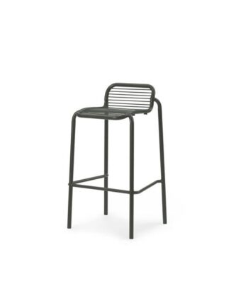 Normann Copenhagen Vig Barstol H75 Cm Mørk Grøn
