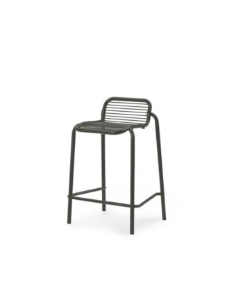Normann Copenhagen Vig Barstol H65 Cm Mørk Grøn