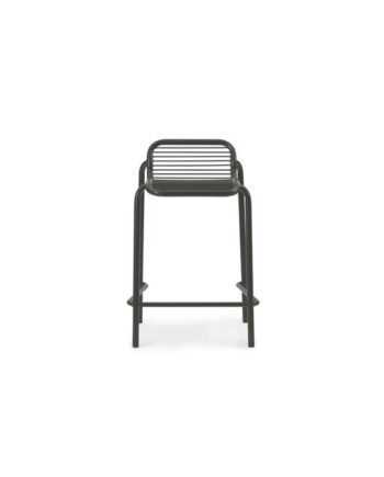 Normann Copenhagen Vig Barstol H65 Mørkegrøn