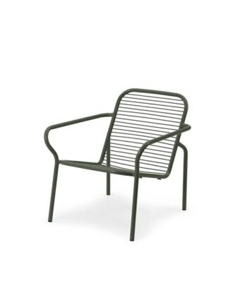 Normann Copenhagen Vig Lænestol Mørk Grøn