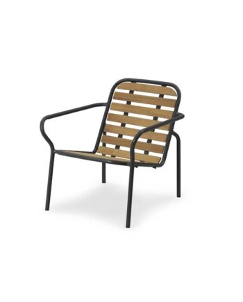 Normann Copenhagen Vig Lænestol Sort Robinia
