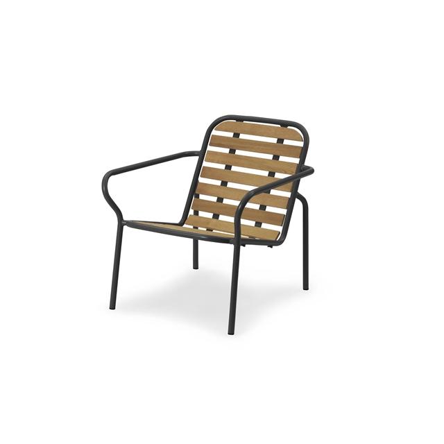 Normann Copenhagen Vig Lænestol Sort Robinia