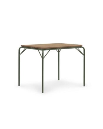 Normann Copenhagen Vig Spisebord 90   80 Cm Mørk Grøn Robinia