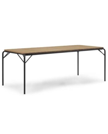 Normann Copenhagen Vig Spisebord 90   200 Cm Sort Robinia